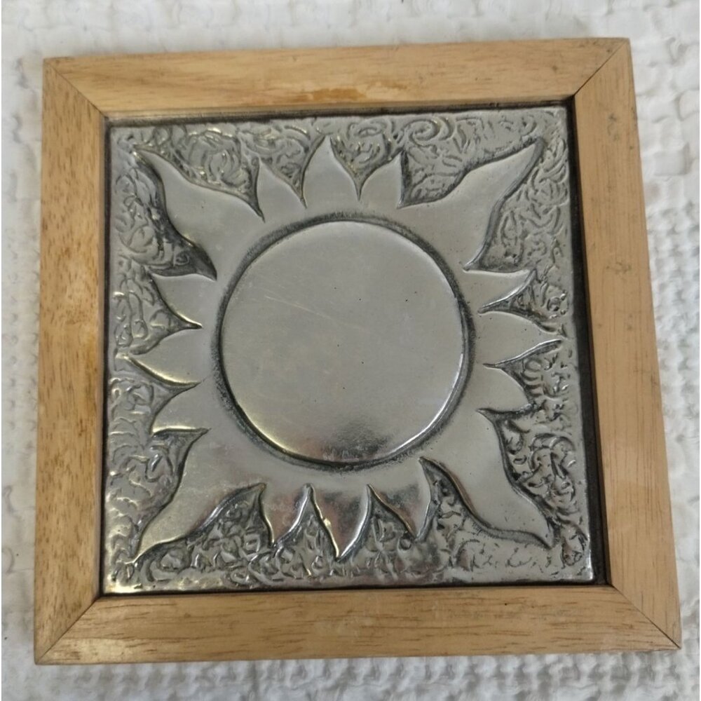 Antique Sun Rubber/Wooded Frame SKU 2182